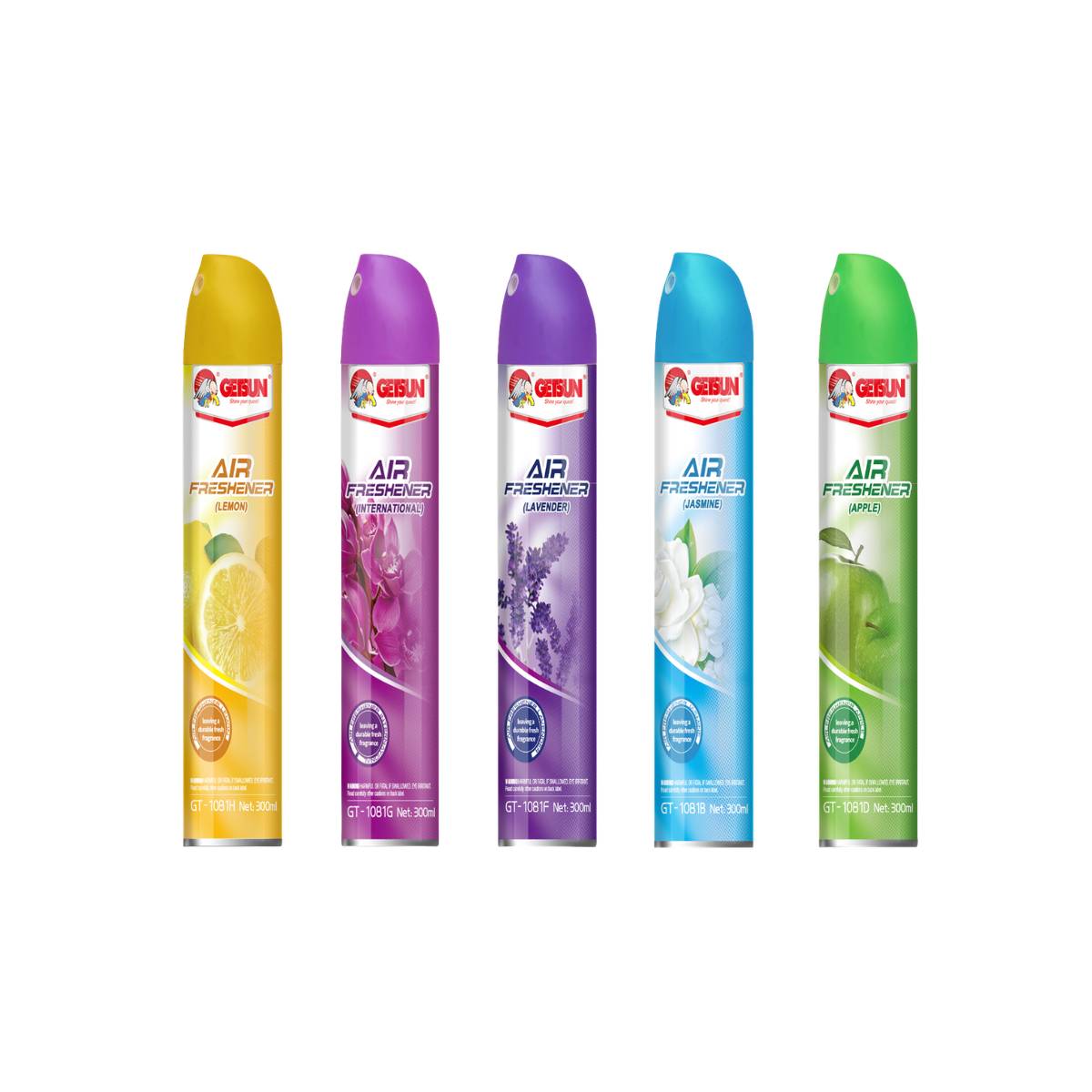 Getsun air freshener all refs